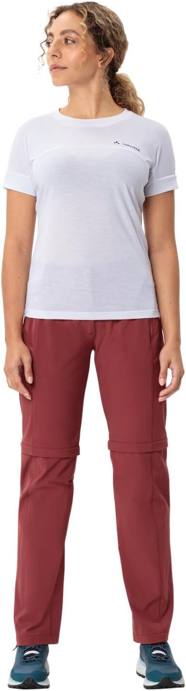 VAUDE Damen Vaude Farley Stretch Zip Off Ii Pants Hosen 44 Redeva, 44 Redeva