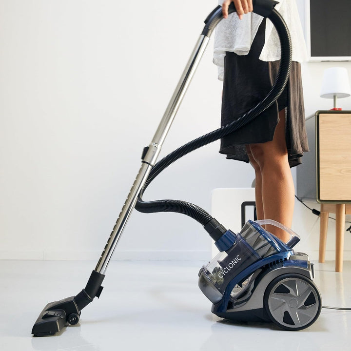 Staubsauger ohne Beutel 800W BLUE HUNTER Blau, Blau
