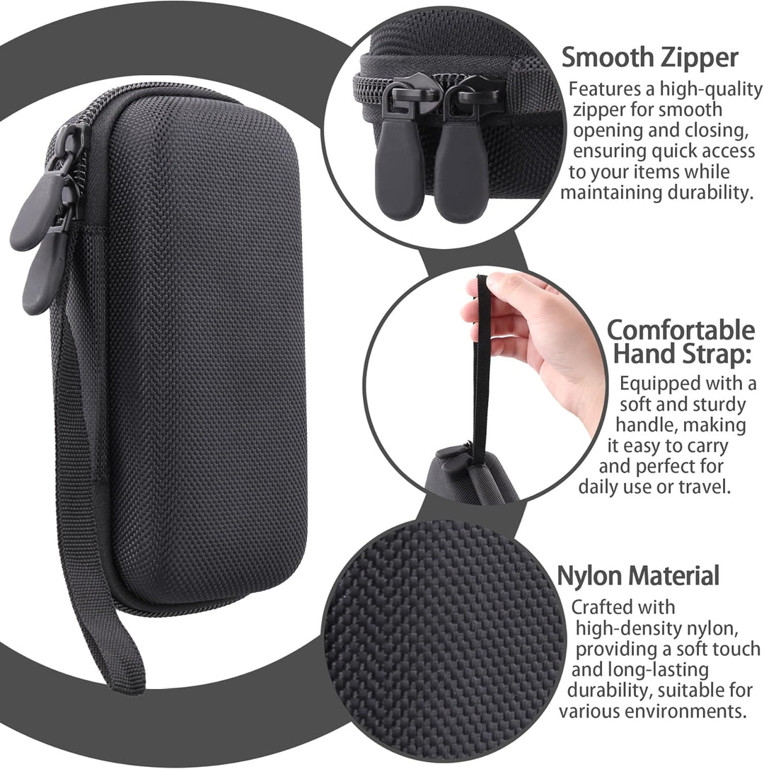 co2CREA Hart Reise Schutz Hülle Etui Tasche für Zoom H1essential 32-Bit Handy Recorder, Nur Hülle