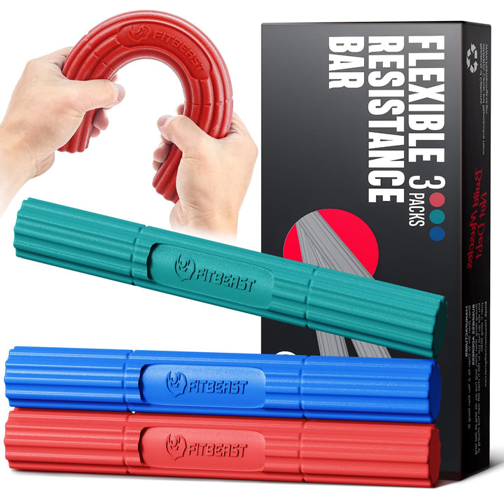 FitBeast Flex Therapy Bar, Tennisarm Therapie Bar - Ideal zur Linderung von Sehnenscheidenentzündung