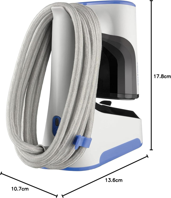 Russell Hobbs Dampfglätter [klappbar, platzsparende Kabelaufbewahrung] Steam & Fold (1500W, schnella
