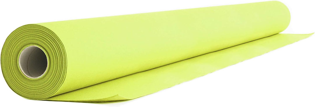 AROBA 1x Airlaid Tischdeckenrolle (Grün Kiwi, 1,2 m x 24 m) - Stoffähnliche Tischdecke - Hochwertige