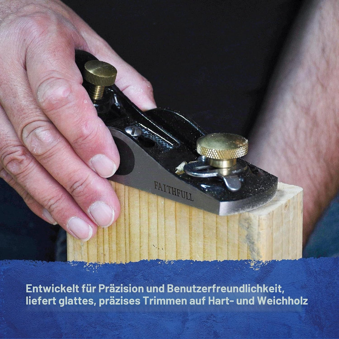 Faithfull - 9.1/2 Hirnholzhobel in Holzkiste - FAIPLANE912, Multi