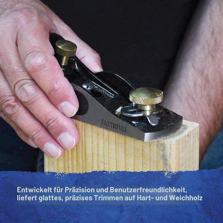 Faithfull - 9.1/2 Hirnholzhobel in Holzkiste - FAIPLANE912, Multi