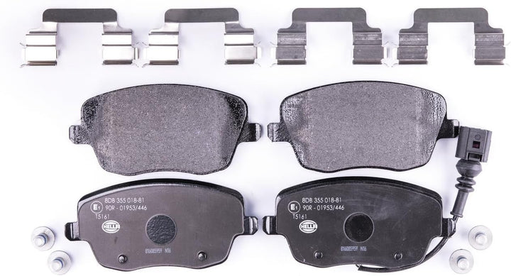 HELLA PAGID 8DB 355 018-811 Bremsbelagsatz - T5161 - Dicke/Stärke: 19mm - Bremssystem: Lucas - mit i