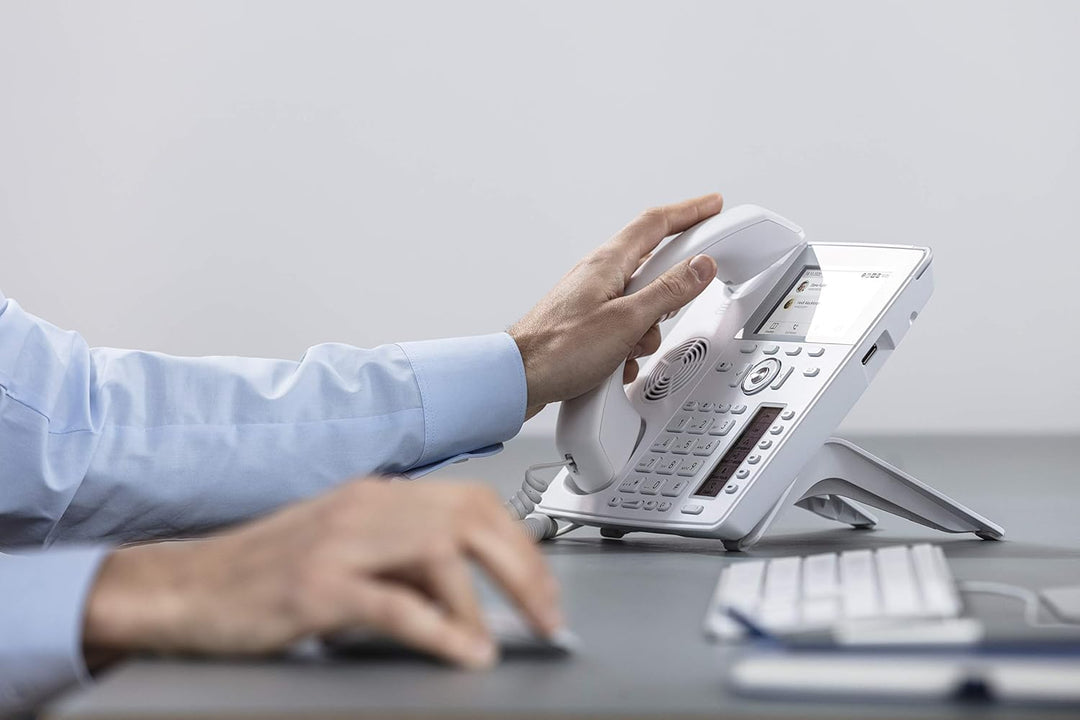 Snom D785 IP Telefon, SIP Tischtelefon Farbe + SmartScreen, 12 SIP-Identitäten, Sensorhakenschalter,