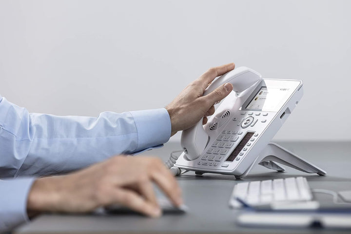 Snom D785 IP Telefon, SIP Tischtelefon Farbe + SmartScreen, 12 SIP-Identitäten, Sensorhakenschalter,