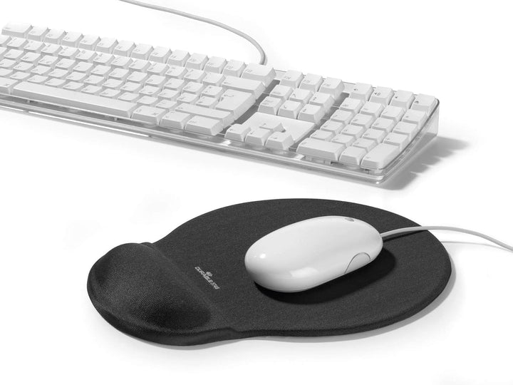 Durable Mauspad mit Handgelenkauflage (Ergotop mit Gel, 230 x 260 x 26 mm) 1 Stück, anthrazit, 57485