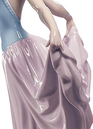 LLADRÓ Frauen-Figur Tänzerin. Ballerina. Porzellan.
