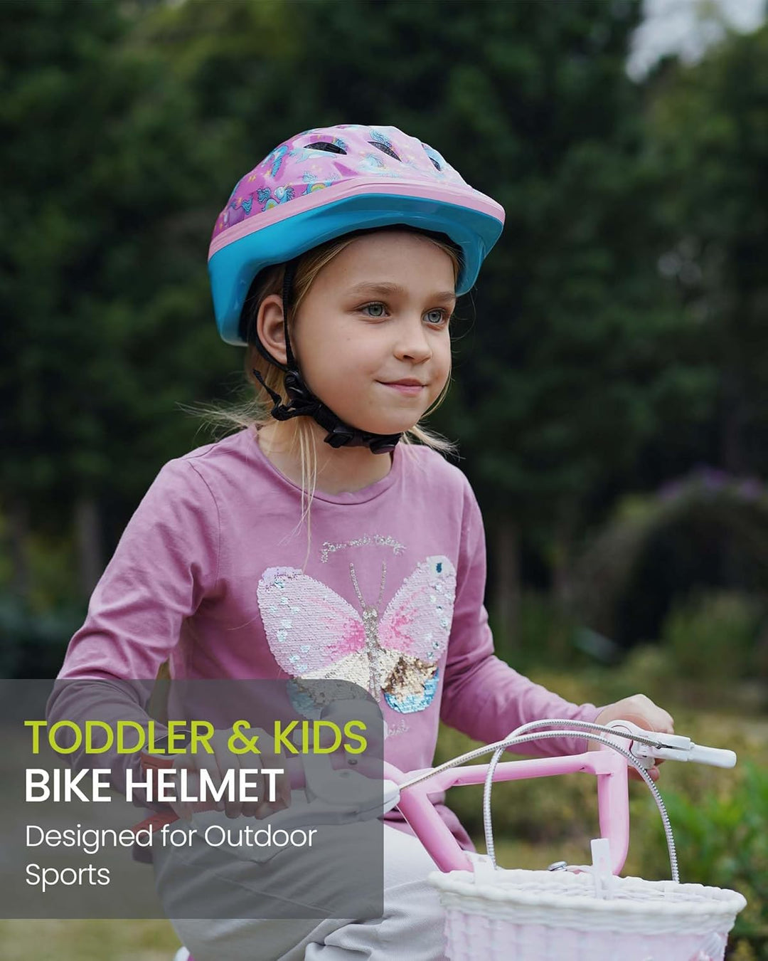 OutdoorMaster Kinderhelm, Fahrradhelm für Kinder, Individuelle Grössenanpassung, Optimierte Belüftun