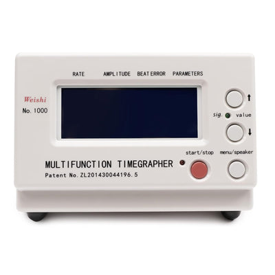 Weishi Timegrapher NO.1000 Uhr Timing Maschine Multifunktions-Tester Werkzeug (UK &Europa Stecker)