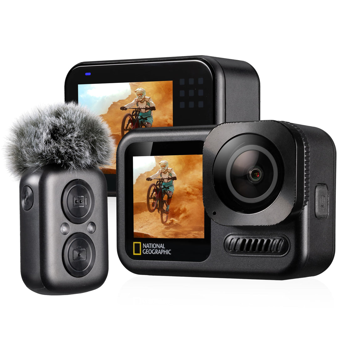 National Geographic 4K Ultra-HD 60fps WLAN Action Cam Explorer 7 Action Cam
