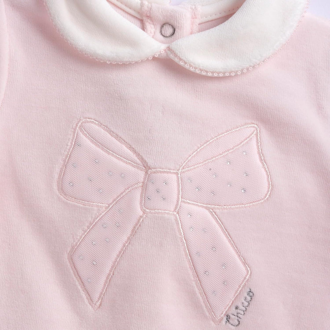Chicco, Babyset Mit T-Shirt Und Leggings, Aus Weichem Nicki, Babykleidung Für 0-24 Monate, Designed