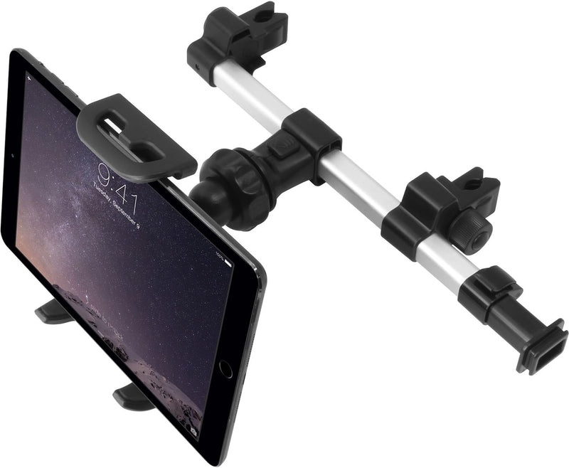 Macally HRMOUNTPRO einstellbare Autokopfstützenhalterung für iPad/Tablet mit einer Breite bis 25,4 c