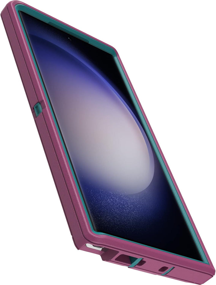 OtterBox Schutzhülle für Galaxy S23 Ultra Defender Serie – Canyon Sun (Pink), robust und langlebig,