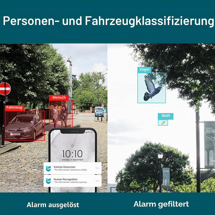TP-Link VIGI C330 6 mm Objektiv Smart Outdoor Sicherheitskamera | 3 MP HD Vollfarb-Netzwerkkamera |