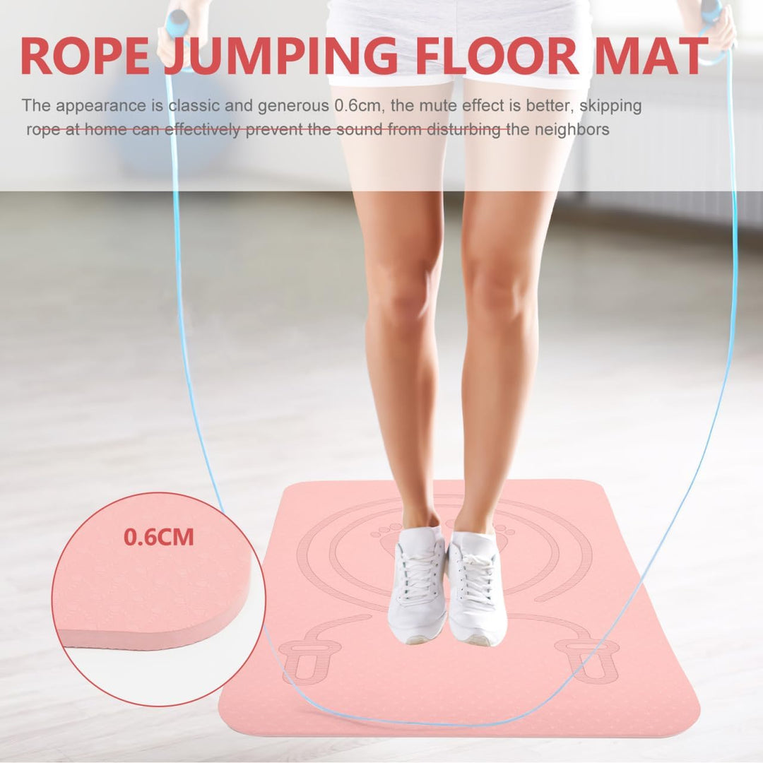 Sprungmatte gymnastikmatten turnmatten Arbeit von zu Hause aus Fitness Springseilteppich schlagschnu