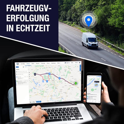 GPSLive DB2-4G GPS Tracker Auto, Motorrad, Wohnmobil, KFZ | Made in EU | Einfache Installation | Liv