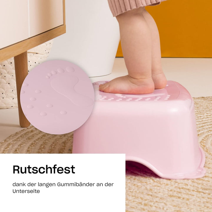 Hylat Baby 3in1 Töpfchen-Set für Kinder - Toilettensitz, Tritthocker &amp; Töpfchen - Kindertoilette für