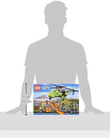 LEGO City 60123 - Vulkan-Versorgungshelikopter