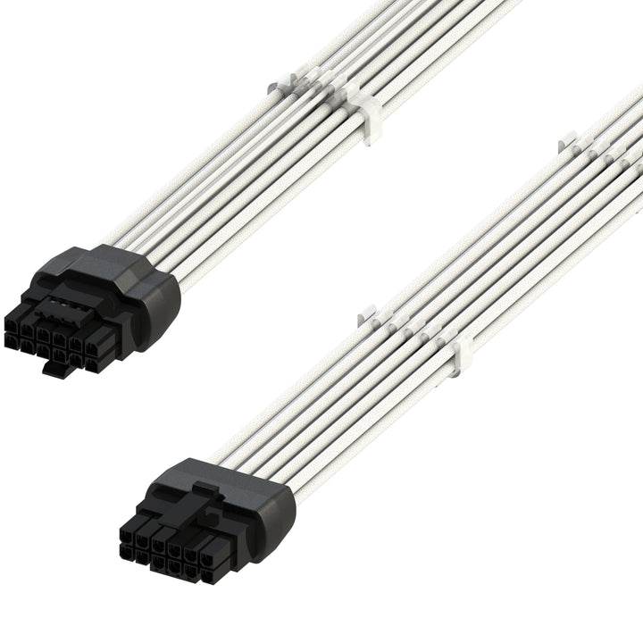 LINKUP - AVA 600W PCIE 5.0 16Pin (12+4) Hochstrom-Netzkabel┃Gepresster &amp; gelöteter Typ 16AWG ummante