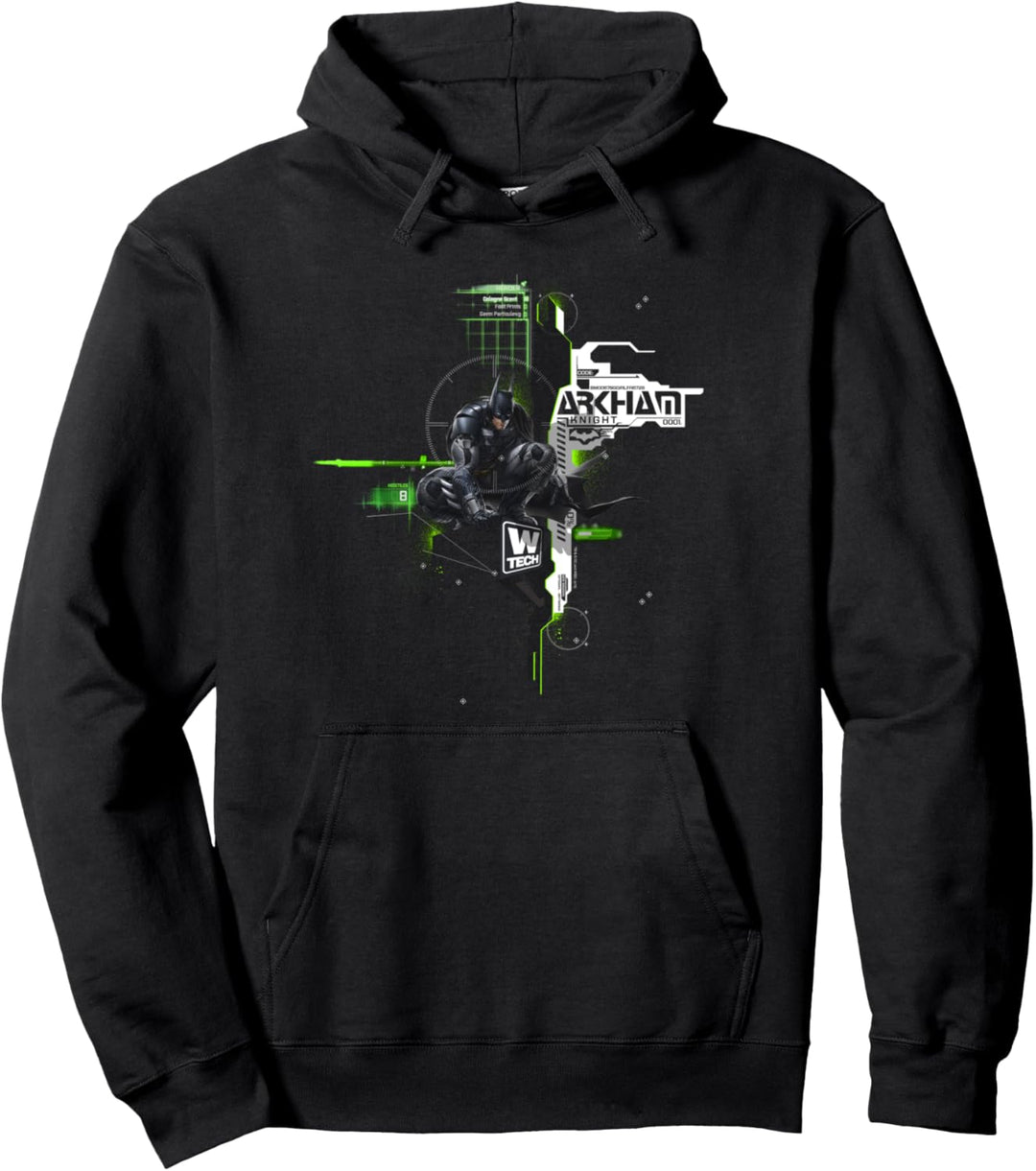 Batman: Arkham Knight Wayne Tech Arkham Knight Adult Pullover Hoodie