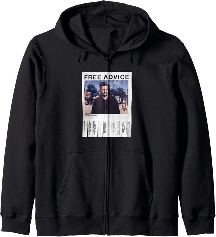 Parks & Recreation Kostenloses Beratungsposter Kapuzenjacke