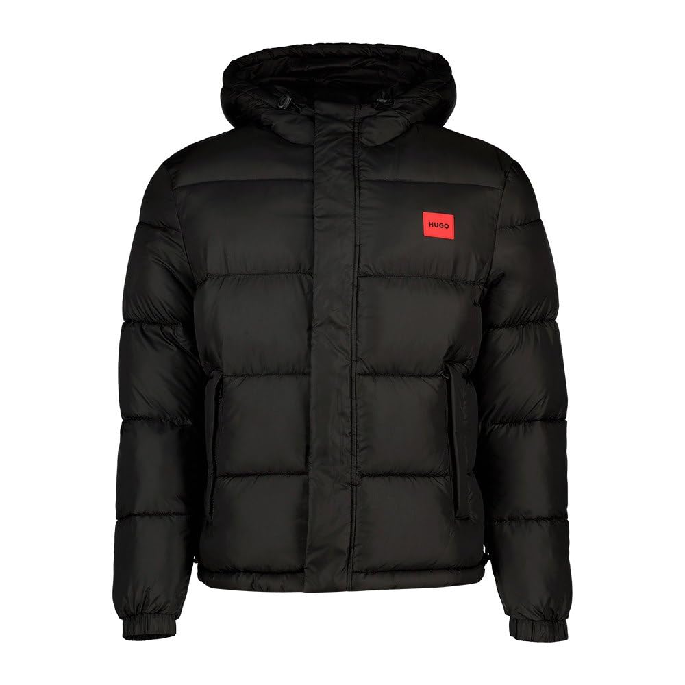 HUGO Herren Outerwear Jacket 40 Black1, 40 Black1