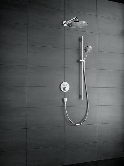 hansgrohe ShowerSelect S Unterputz Mischer, für 2 Funktionen, Chrom 2 Verbraucher Mischer, 2 Verbrau