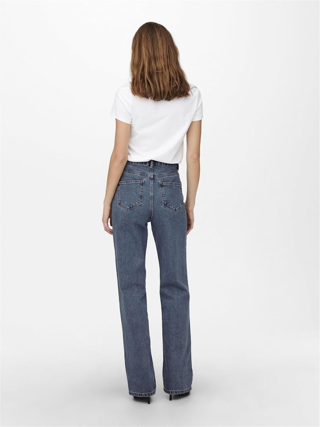 Only Damen Jeans 15235595 25W / 32L Medium Blue Denim, 25W / 32L Medium Blue Denim