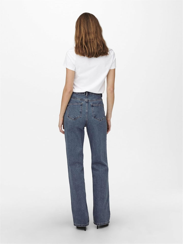 Only Damen Jeans 15235595 25W / 32L Medium Blue Denim, 25W / 32L Medium Blue Denim