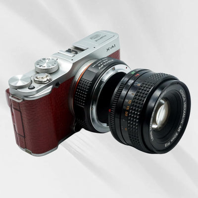 PHOLSY Objektivadapter Kompatibel mit Konica AR Objektiv auf FX Mount Kameragehäuse Konverter Kompat