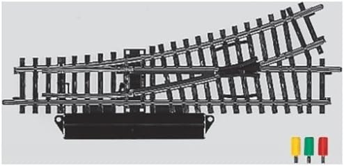 Märklin 2262 - El. Weiche links r424,6 mm, Inhalt 2 Stück