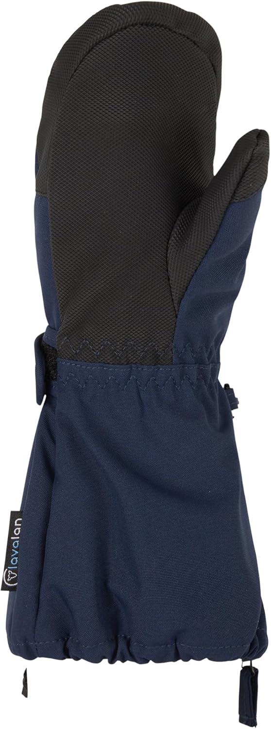 Ziener Unisex Baby Lanup Ski-Handschuhe/Wintersport | wasserdicht, extra warm, Wolle 2 dark navy, 2
