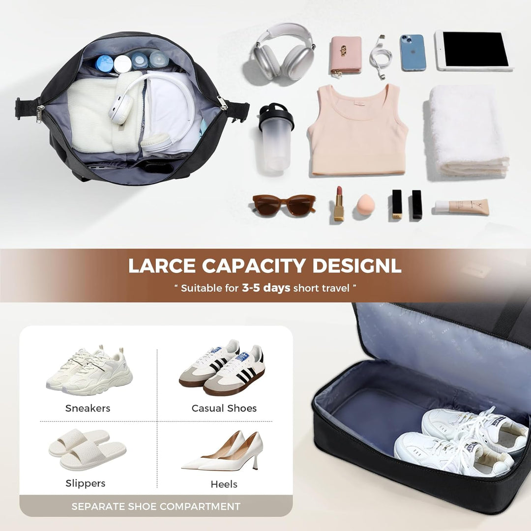 Ryanair Handgepäck 40x30x20 Reisetasche Damen Handgepäck Tasche 40x20x25, Sporttasche Klein Weekende