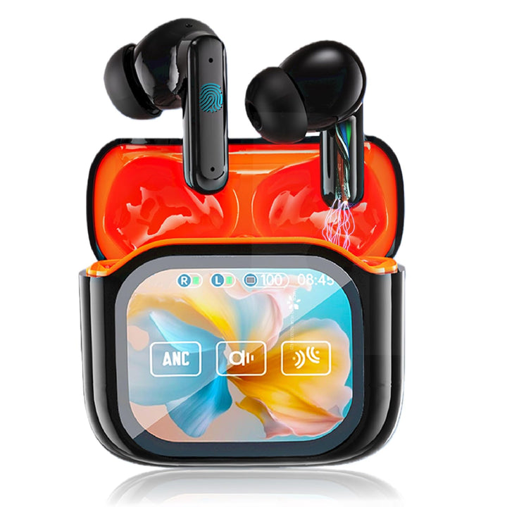 Bluetooth Kopfhörer, In Ear Kopfhörer Kabellos mit Touchscreen, Bluetooth 5.4 HiFi Stereo mit ANC/EN