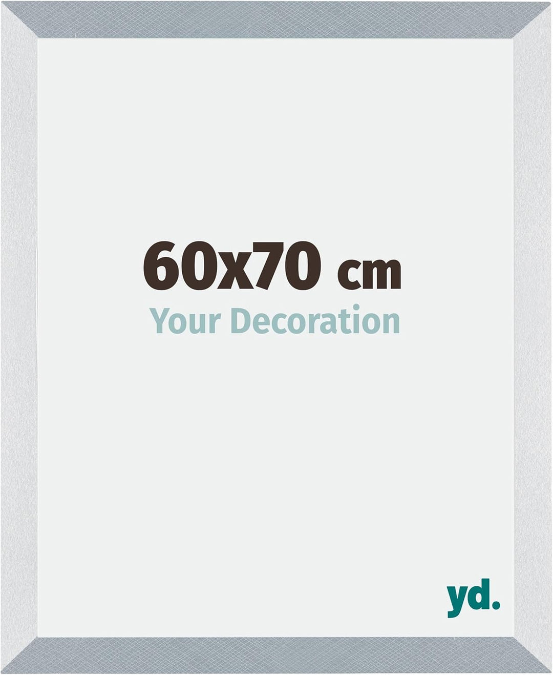 yd. Your Decoration - Bilderrahmen 60x70 cm - Bilderrahmen aus MDF mit Acrylglas - Antireflex - Ausg