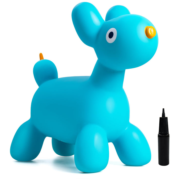 U&amp;C Planet Hüpftier für Kinder Hüpfhund Animal Hopper Tierspielzeug zu reiten Kinderspielzeug ab 2 J