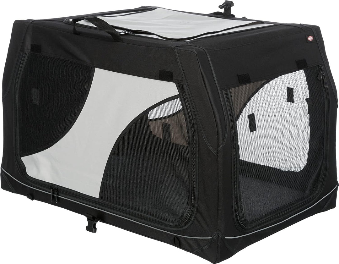 Trixie 39722 Mobile Kennel Vario 30, S–M: 76 × 48 × 51 cm L 76 x B 51 x H 48 cm, L 76 x B 51 x H 48