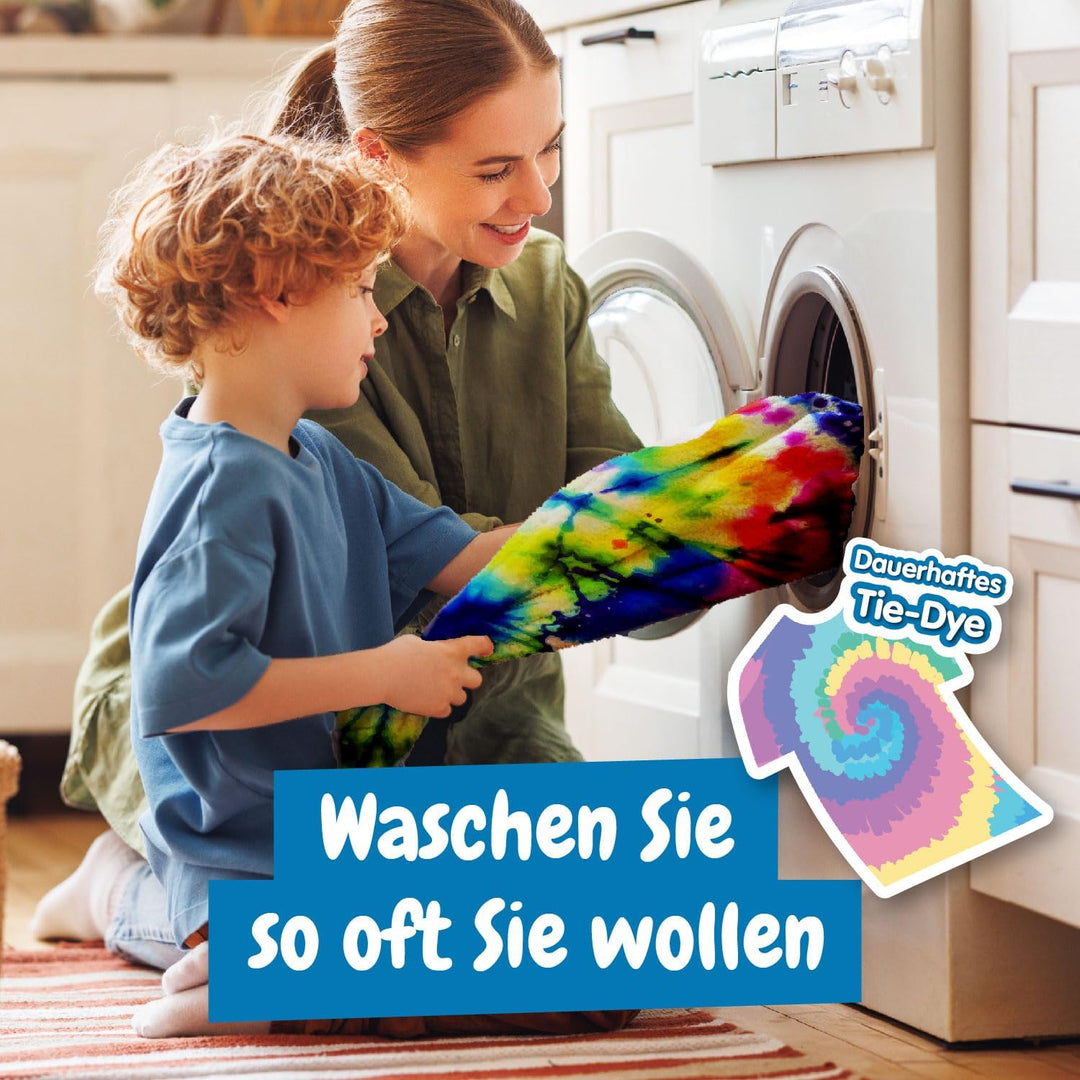 Science4you Modedesign - Tie Dye Kit für Kinder mit 12 Aktivitäten, Tie-dye & Fashion Craft Kits, ST