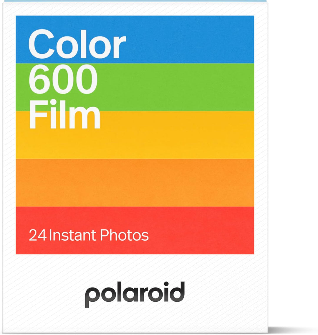 Polaroid 6273 Farbfilm für Polaroid 600, 3er-Pack, 24 Sofortbilder Schwarz, Weiss, Blau, Grau, Gelb,