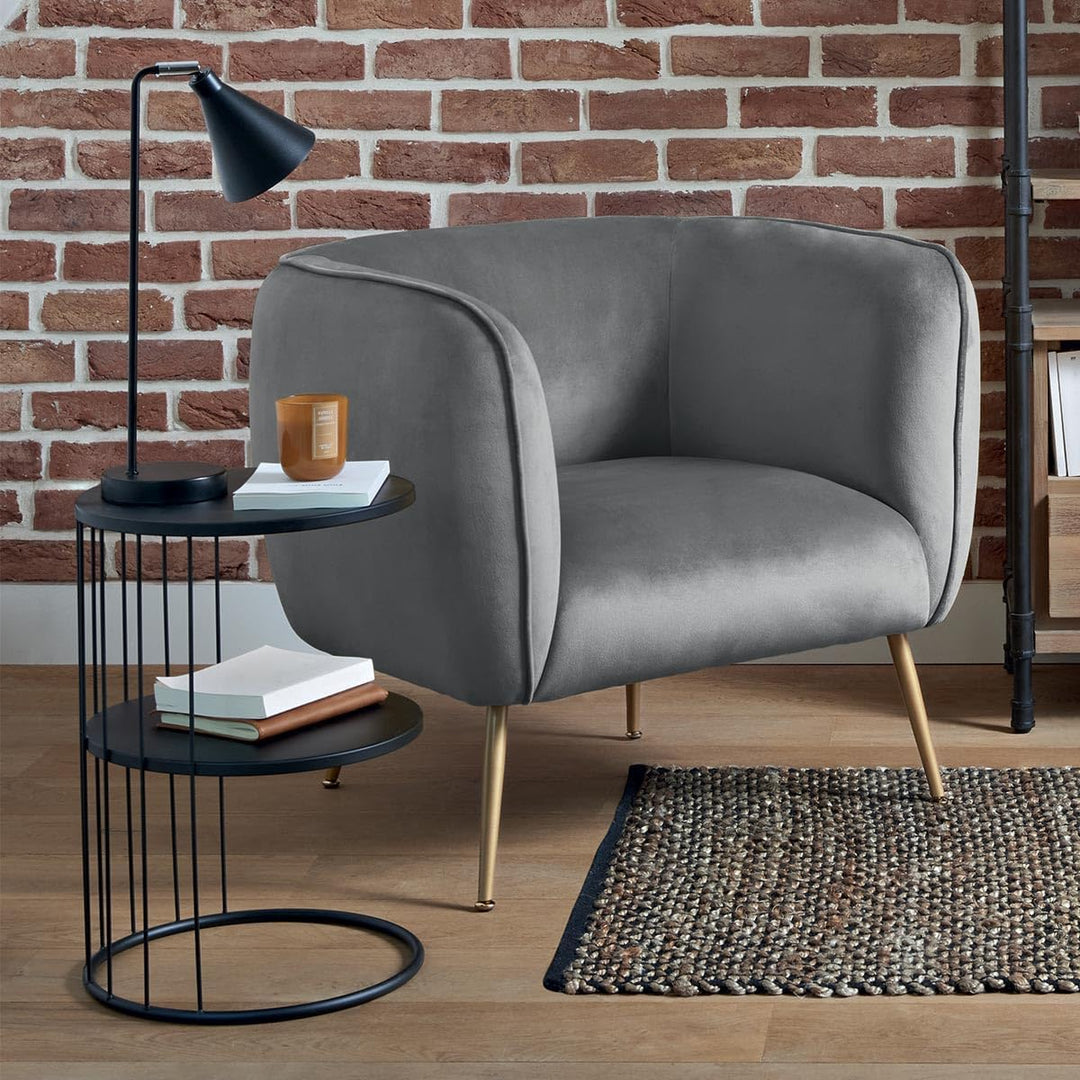 Beistelltisch Kobu schwarz - Schwarz - Atmosphera créateur d'intérieur cm Schwarz, cm Schwarz