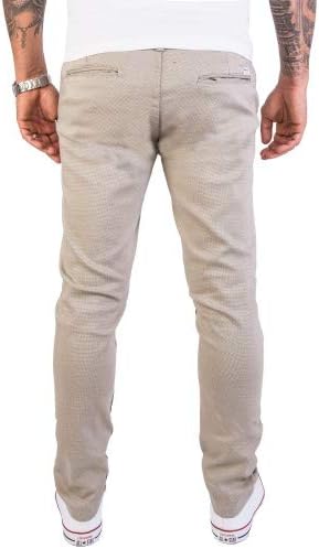 Rock Creek Herren Chino Hose Slim Fit Business Hosen RC-2154 34W / 32L Himmelblau, 34W / 32L Himmelb