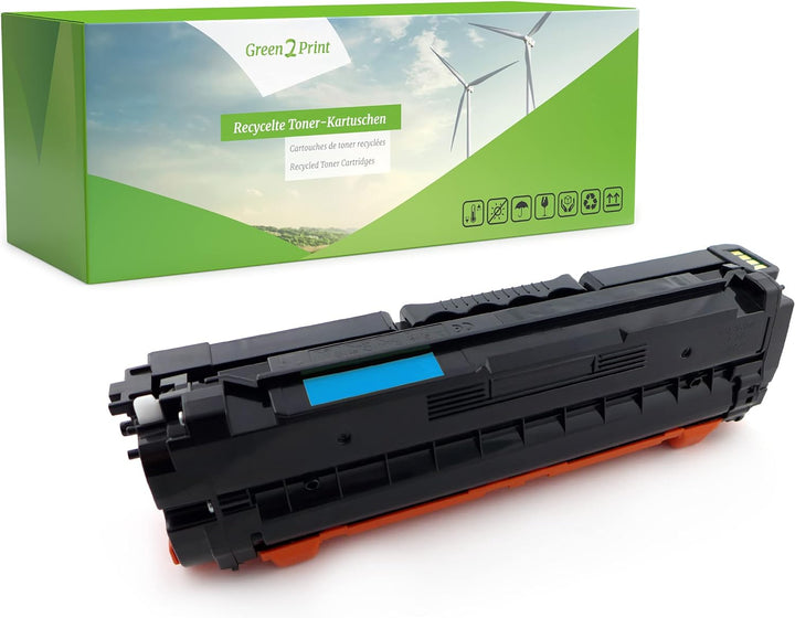 Green2Print Toner Cyan 3500 Seiten ersetzt Samsung CLT-C506L, CLT-C506L/ELS, C506L passend für Samsu