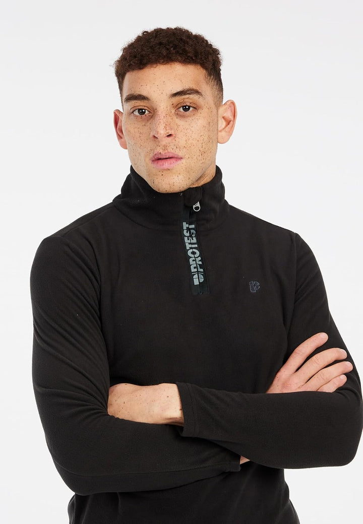 Protest Herren Perfekt fleece XS True Black, XS True Black