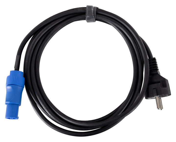 Pronomic Stage EUPP-3 Netzkabel - Kabel zur Stromversorgung - Für Aktiv-Lautsprecher und Scheinwerfe