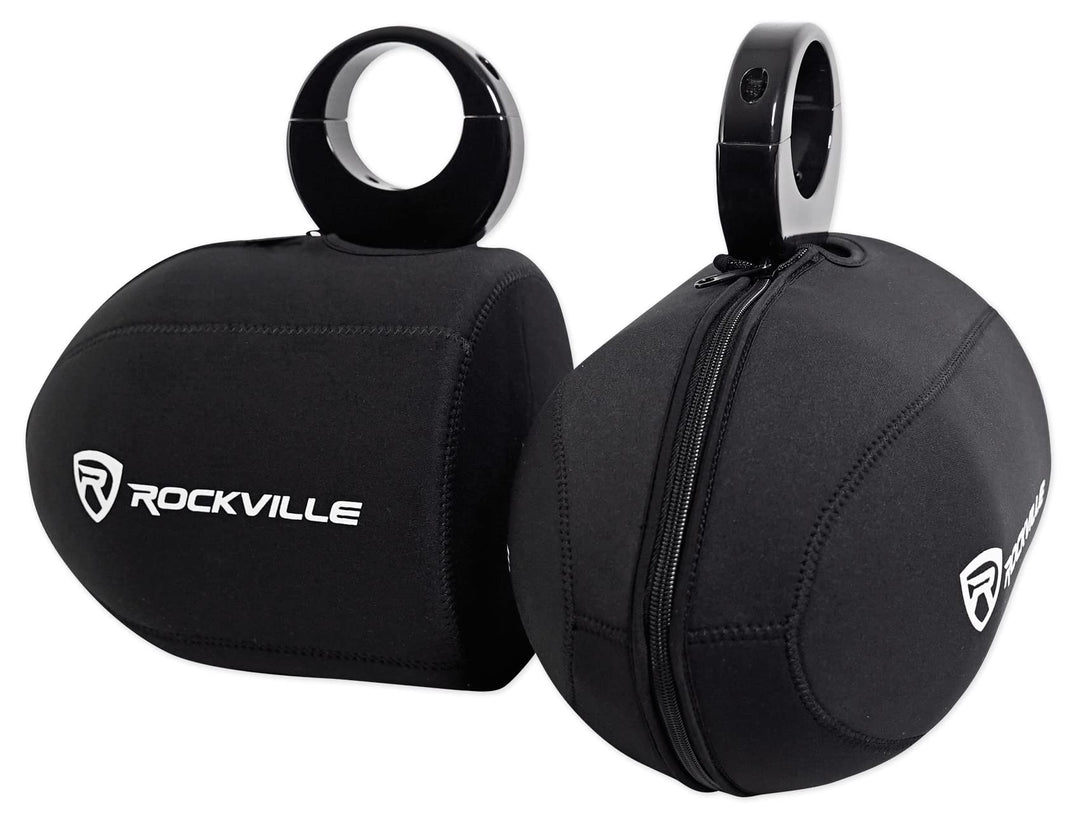 Paar Rockville rwbc Neopren Cover für 16,5 cm Marine Wakeboard Tower Lautsprecher