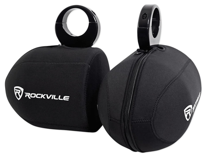 Paar Rockville rwbc Neopren Cover für 16,5 cm Marine Wakeboard Tower Lautsprecher