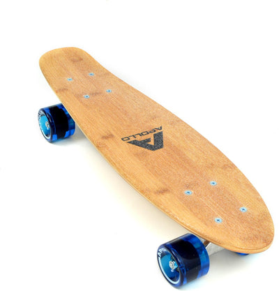 Apollo Fancy Skateboard, Vintage Mini Cruiser | Komplett, 22.5inch | Mini-Board mit Holz Deck | Mini