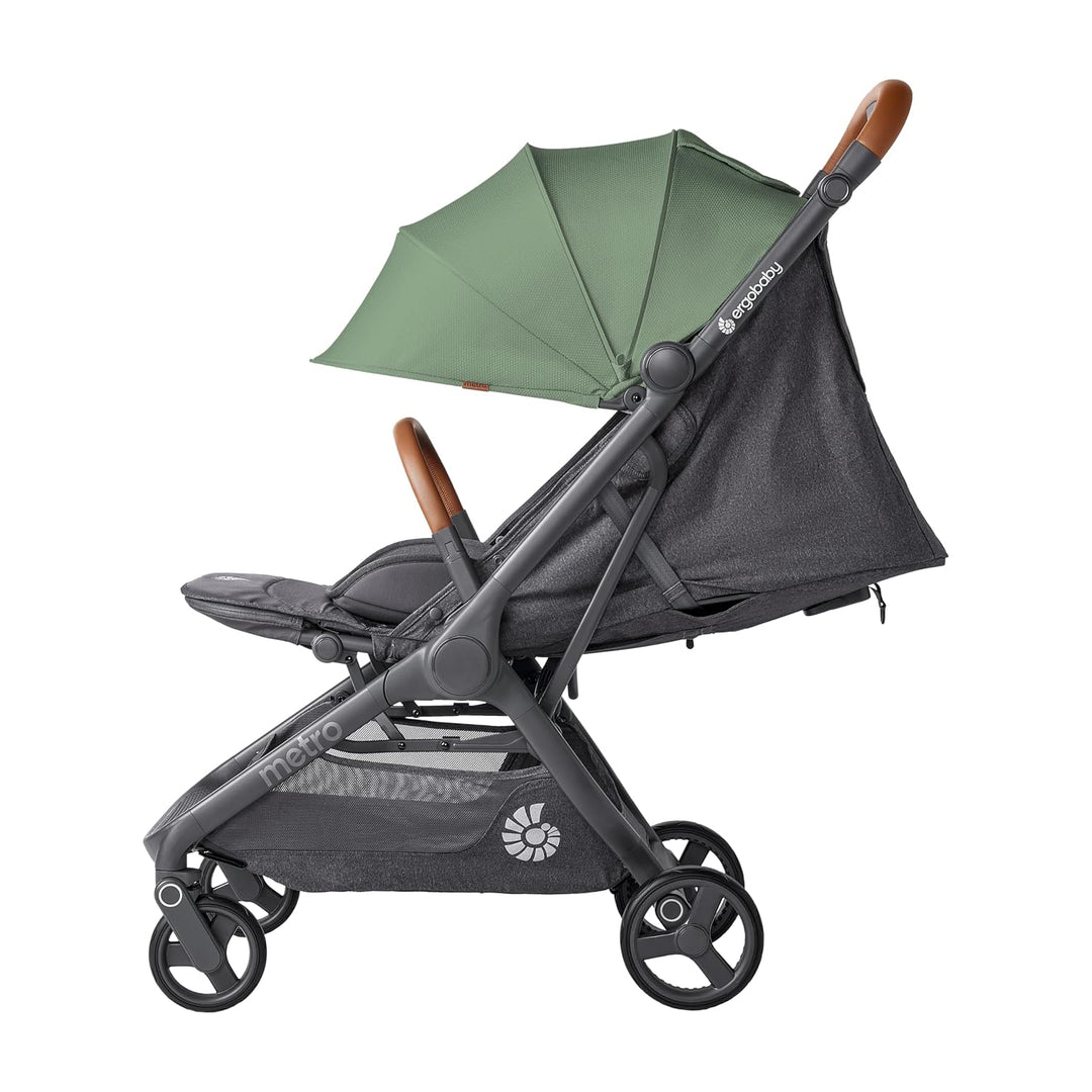 Ergobaby Metro3 Deluxe Kinderwagen Buggy mit Liegefunktion, Baby-Buggy ab Geburt bis 22kg (0-4 Jahre